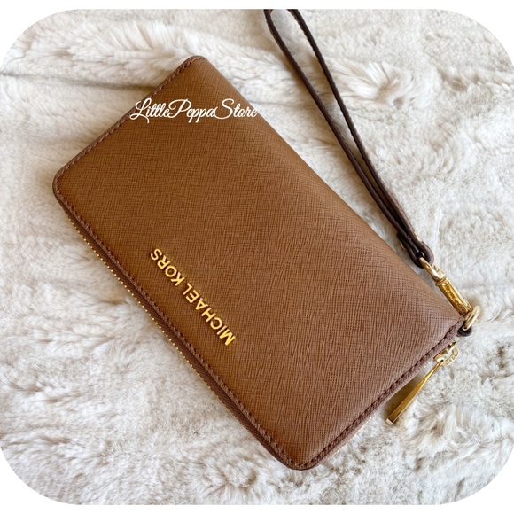 MICHAEL KORS JST MF WALLET WRISTLET LUGGAGE - Picture 3 of 5